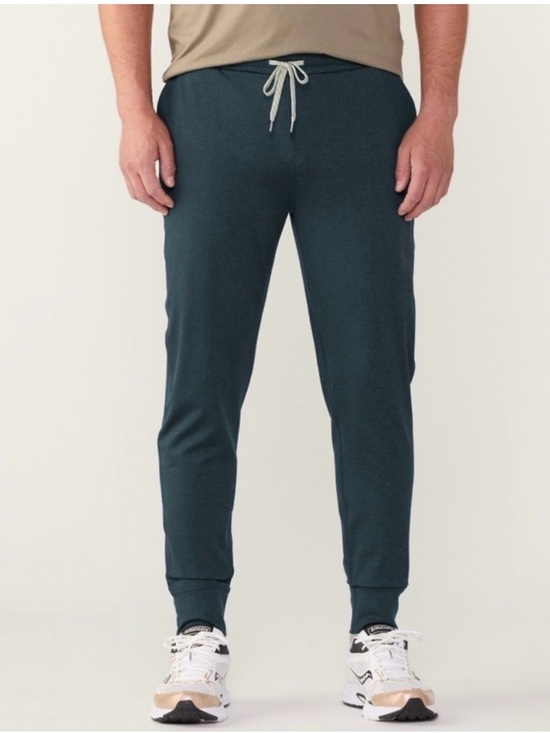 Vuori Men's Sunday Performance Joggers Dark Green Size XL